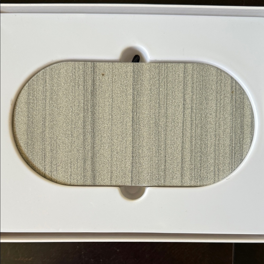 Gray stone dual charging stone like new bought and didn’t use.